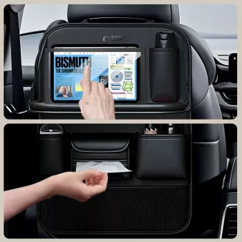 TECH-PROTECT UCA100 organizador de asiento trasero para coche negro