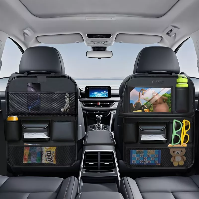 TECH-PROTECT UCA100 organizador de asiento trasero para coche negro