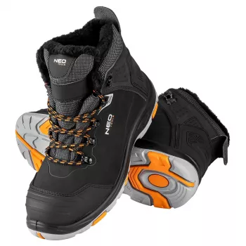 NEO TOOLS Botas de seguridad aisladas S1 SR CI FO, puntera de composite, talla 39