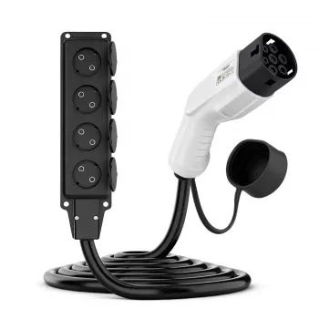 AKYGA AK-SC-E27 Adaptador V2L Type 2 a 4x Schuko 16A 3m