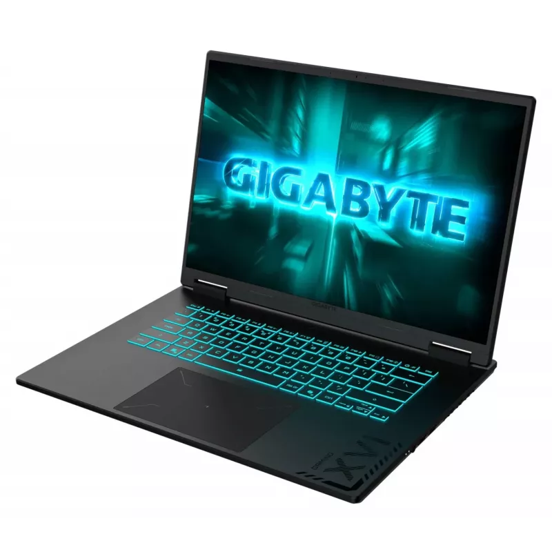 GIGABYTE A16 Portátil gaming 16 inch 165Hz - AMD Ryzen 7 260, 32GB RAM, 512GB SSD + 1TB HDD, NVIDIA GeForce RTX 5060, sin sistema operativo