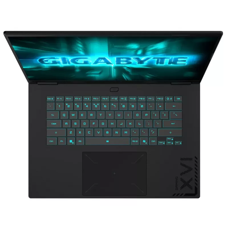 GIGABYTE A16 Portátil gaming 16 inch 165Hz - AMD Ryzen 7 260, 32GB RAM, 512GB SSD + 1TB HDD, NVIDIA GeForce RTX 5060, sin sistema operativo