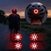 Kask Speed Casco negro brillante con luz LED, talla M (54-58 cm) de Vayox
