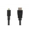 Cable Accura HDMI a Micro-HDMI 1,8 m 4K alta velocidad con Ethernet negro