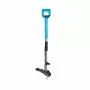 CELLFAST C.IDEAL saca hierbas 95 cm desherbador manual de pie con sistema de 3 garras de acero templado y expulsión por pedal, empuñadura en D ergonómica, verde/negro