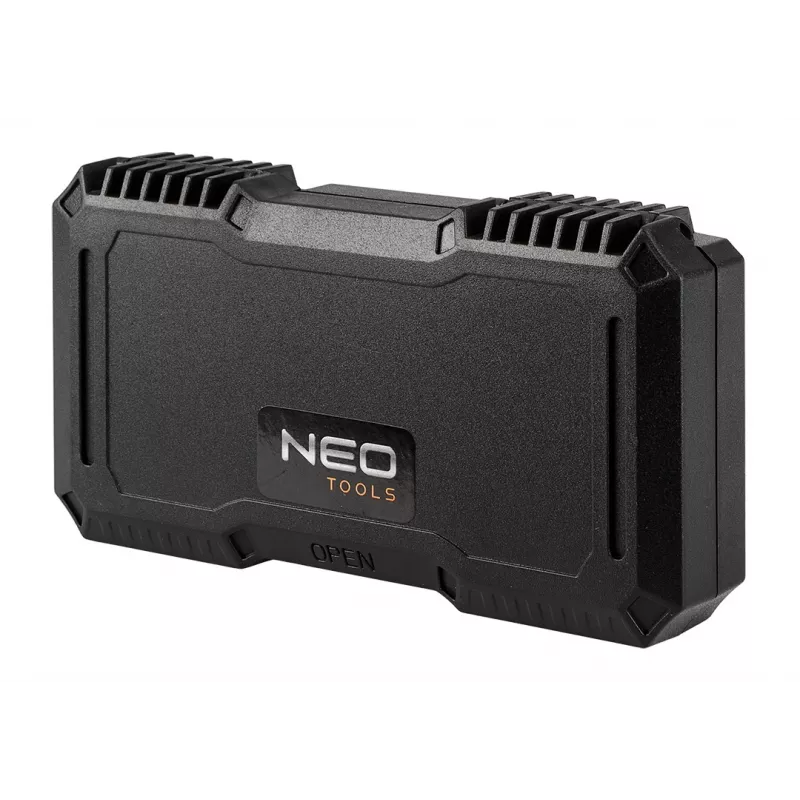 NEO TOOLS set de 99 puntas de destornillador con mango, acero S2, hexágono de 1/4