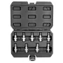 NEO TOOLS Puntas hexagonales con llave de vaso de 55 mm, juego de 9