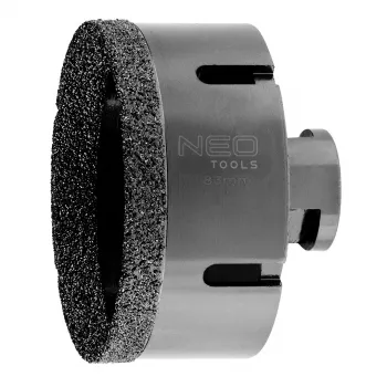 NEO TOOLS corona de perforación de diamante 83 mm x M14