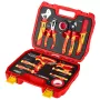 NEO TOOLS set de herramientas de electricista de 13 piezas en maletín, aislado VDE 1000V, acero CrV