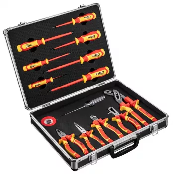 NEO TOOLS Juego de alicates y destornilladores 1000V, 13 uds.