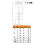 NEO Tools 81-231-XXXL Pantalón de protección gris/negro