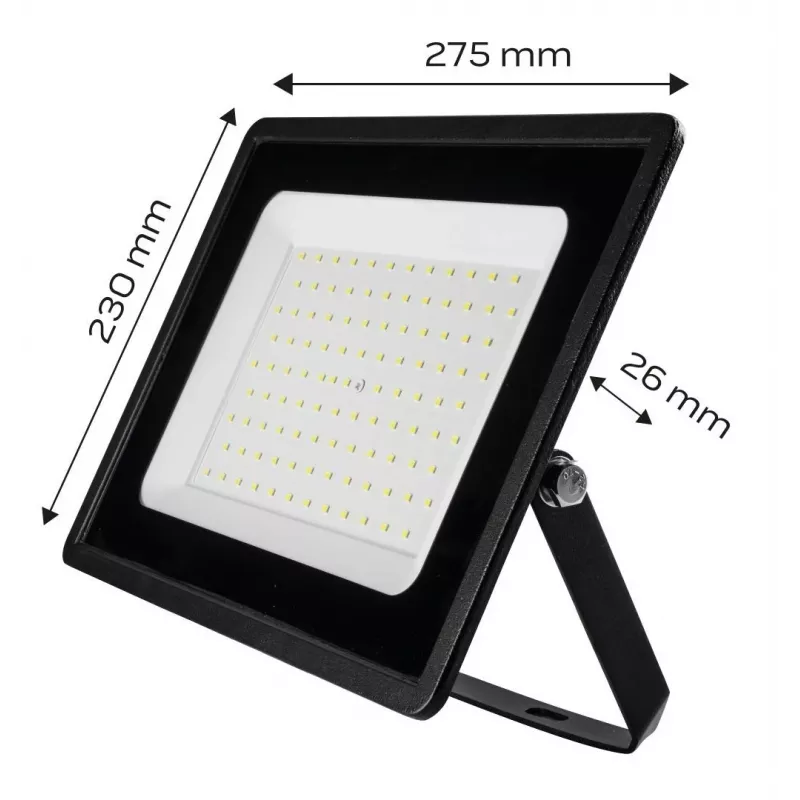 NEO TOOLS 99-054 Lámpara de trabajo LED COB de 20W con batería y powerbank, 1800lm, IP54, 6500K