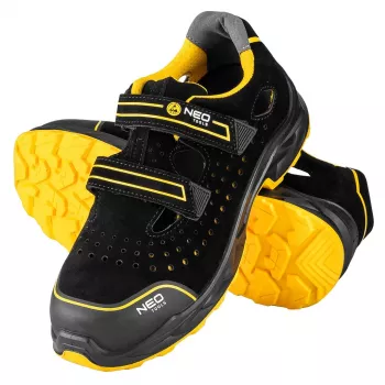 NEO Tools 82-069 Sandalias de trabajo S1 SR ESD, puntera de material compuesto, talla 43
