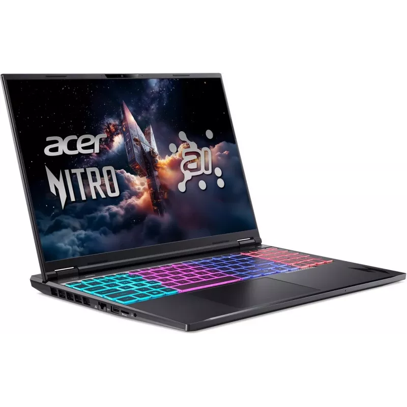Portátil gaming Acer Nitro 16 AI - AMD Ryzen AI 9 365, 16 inch WQXGA 165Hz, 32GB DDR5, 2TB SSD, RTX 5070 Ti, Windows 11 Pro