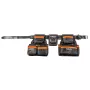 Cinturón portaherramientas profesional NEO TOOLS 84-330 con 12 bolsillos, poliéster resistente, hebilla de liberación rápida, ajustable 80-120 cm, negro/gris