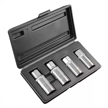 Juego extractor de pasadores NEO TOOLS de 4 piezas, set de herramientas para liberar contactos con maletín rígido