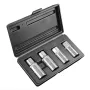Juego extractor de pasadores NEO TOOLS de 4 piezas, set de herramientas para liberar contactos con maletín rígido
