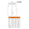 Pantalón corto de hombre NEO TOOLS PREMIUM XXL – mezcla de algodón con elástico, negro