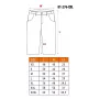 Pantalón corto de hombre NEO TOOLS PREMIUM XXL – mezcla de algodón con elástico, negro