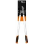 NEO TOOLS 15-252 Tijeras de podar de yunque 200 mm, hoja con recubrimiento de PTFE de acero al carbono de alta calidad, mangos ergonómicos con bloqueo de seguridad