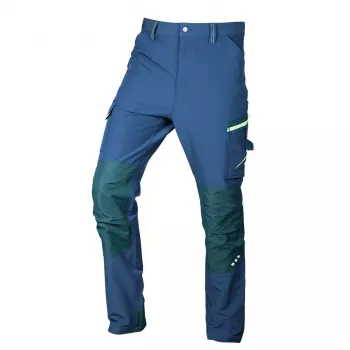 NEO TOOLS Mix&Match pantalón de trabajo 4-way stretch azul marino-verde XS