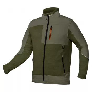 NEO TOOLS sudadera softshell OUTDOOR verde botella XXXL