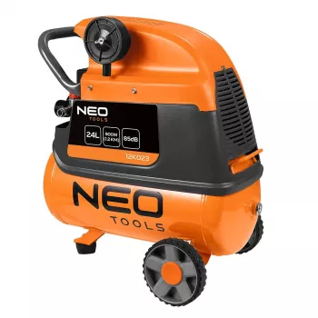 NEO TOOLS compresor de aire lubricado con aceite 24 L 1,5 kW 8 bar 230V