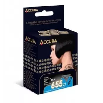 Accura cartucho de tinta negro compatible HP 655XL (CZ109AE) alta capacidad
