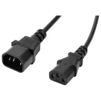 Cable de alimentación Accura C13 a C14 VDE 1,8 m negro