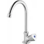 Grifería monomando de cocina DEANTE BEZ 062L cromada con caño giratorio 360° y aireador ahorrador de agua