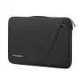 Maletín portátil Wozinsky WTNP-17B para portátil de 17 pulgadas con asa extensible - negro