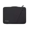 Maletín portátil Wozinsky WTNP-17B para portátil de 17 pulgadas con asa extensible - negro