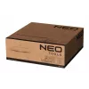 Calefactor eléctrico NEO TOOLS 90-037 2000W calefactor cerámico PTC con termostato regulable, protección contra sobrecalentamiento y vuelco, asa de transporte, negro/gris