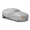 NEO TOOLS Funda de coche impermeable multicapa XL, 2 capas PEVA, protección UV, borde elástico, correas de sujeción, gris