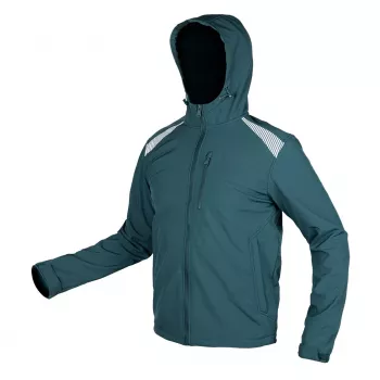 NEO TOOLS Chaqueta Mix&Match, elasticidad 4 direcciones, verde, talla S