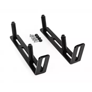 Wheel Stand Pro soporte de teclado – placa de montaje de acero ajustable en altura e inclinación para teclados de tamaño completo
