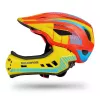 ROBOROCK Rockbros TT-32SOYB-M casco de bicicleta para niños con protector de barbilla extraíble, talla M, amarillo-naranja