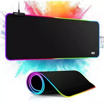 MOZOS GAMING MP-XL alfombrilla de ratón gaming RGB con retroiluminación 90x40cm
