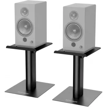 Mozos MSK9 soportes de altavoz pareja - trípode telescópico, negro, carga de 20 kg