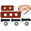 LEAN TOYS Handyman Set cinturón taladro destornillador alicate martillo - set de herramientas de juguete de 12 piezas para niños