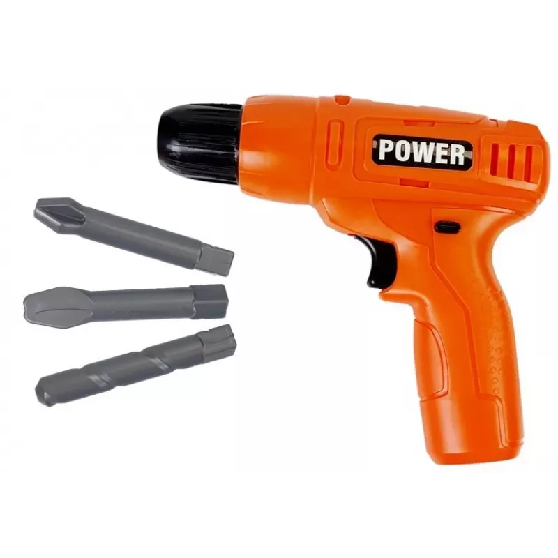 LEAN TOYS Handyman Set cinturón taladro destornillador alicate martillo - set de herramientas de juguete de 12 piezas para niños