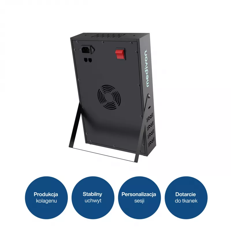 MEDIVON Lumera panel de fototerapia LED, luz roja e infrarroja, 120 LEDs, 630–1060 nm