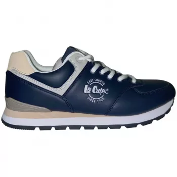 Lee Cooper zapatos de cordones casual para hombre azul marino LCJ-23-31-3075M