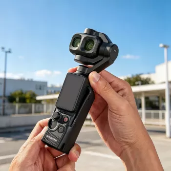 SUNNYLIFE OP4-BHT200-D funda protectora TPU para DJI Osmo Pocket 3 / 4 / 4P - Negro