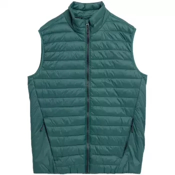 Chaleco acolchado para hombre 4F M062 verde talla L