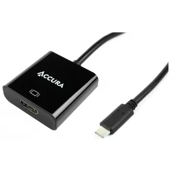Cable USB-C a HDMI Accura conector macho/hembra 0,15 m
