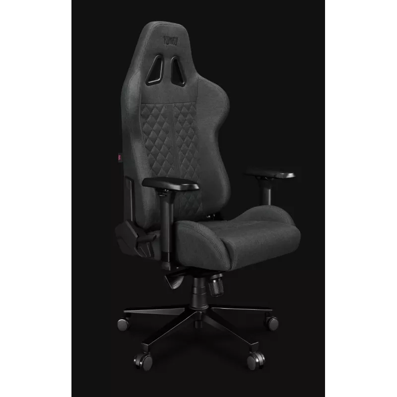 Yumisu 2050 silla gaming material gris/negro