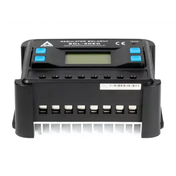 AZO Digital PWM SOL-30ED 12/24V 30A regulador solar con pantalla LCD