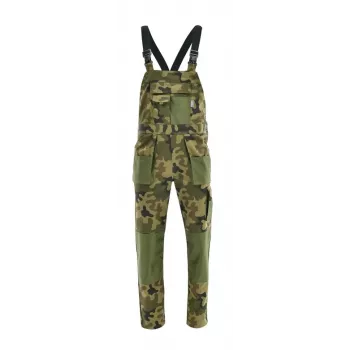 Snickers Workwear 3212 peto King Camo / negro XXL