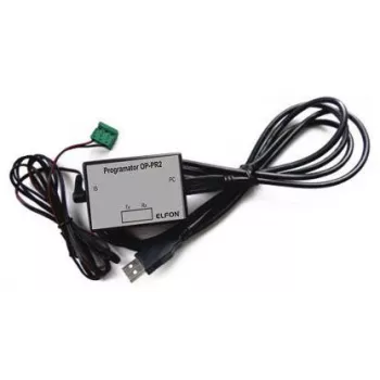 ELFON Optima V2.0 programador OP-PR2 – interfaz USB para la configuración y actualizaciones de firmware de porteros automáticos